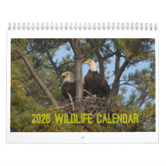 2026 Wildlife Calendar by Kevin Harris カレンダー