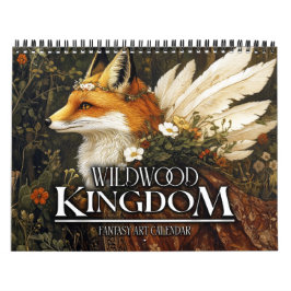 2026 Wildwood Kingdomファンタジーアートカレンダー カレンダー