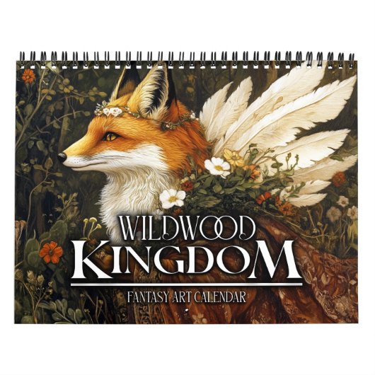 2026 Wildwood Kingdomファンタジーアートカレンダー カレンダー (カバー)