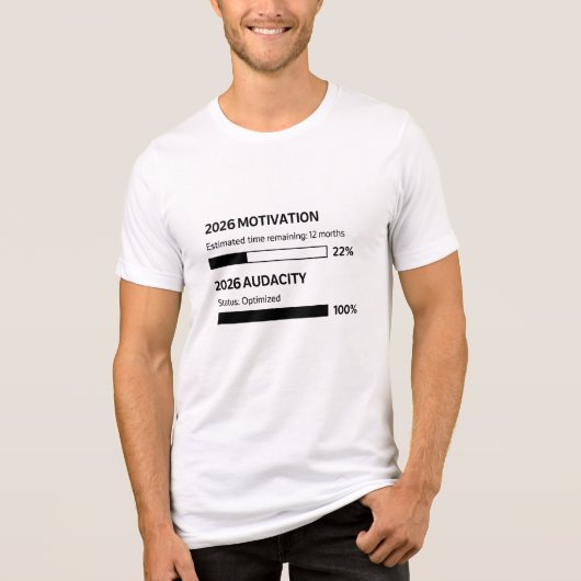 2026 Will Be My Year トライブレンドＴシャツ (正面)