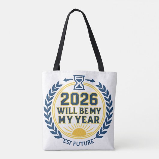 2026 Will Be My Year トートバッグ (裏面)