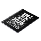 2026 Will Be My Year ノートブック (左側)