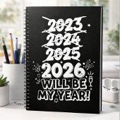 2026 Will Be My Year ノートブック