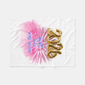 2026 Will Be My Year フリースブランケット (正面(横))