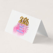 2026 Will Be My Year 名刺 (正面)