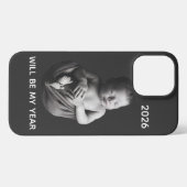 2026 Will Be My Year - Cute Newborn Baby  iPhoneケース (裏面横)