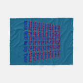 2026 Will Be My Year Funny Humor New Year Quote フリースブランケット (正面(横))