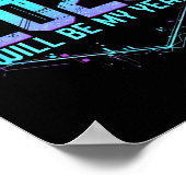 2026 Will Be My Year Motivational Sitive Mindset Q ポスター (角)