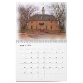 2026 Williamsburg Oils Calendar カレンダー (3月 2026)