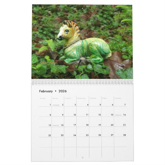 2026 Windstone Editions Calendar カレンダー (2月 2026)