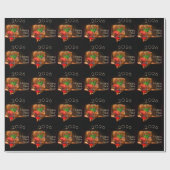 2026 wishes with fireworks and bubbles ラッピングペーパー (フラット)