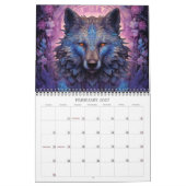 2026 Wolf魔法2ファンタジーアートカレンダー カレンダー (2月 2027)