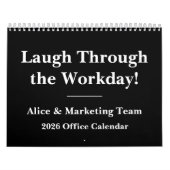2026 Work Humor Wall Calendar カレンダー (カバー)