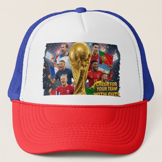 2026 World Cup Global Stars Premium Snapback Hat キャップ (正面)