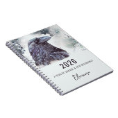 2026 Year of Change Raven Symbolism ノートブック (右側)