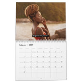 2026 Year of Self Love Calendar - NEW カレンダー (2月 2027)