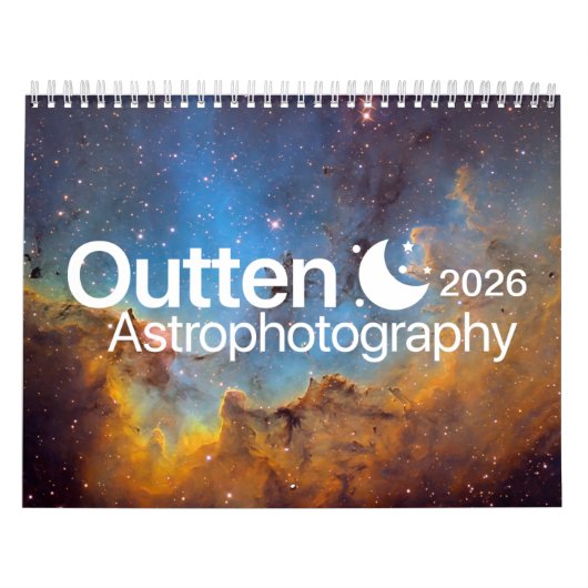 2026 Year Of Space Outten Astrophotography Calenda カレンダー (カバー)