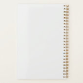 2026 Year of the Fire Horse Black and White Ink プランナー手帳 (裏面)