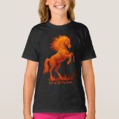 2026 Year of the Fire Horse Chinese Zodiac Tシャツ (正面)