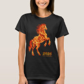 2026 Year of the Fire Horse Tシャツ (正面)