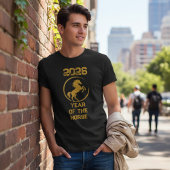 2026 Year of the Horse Chinese Zodiac Tシャツ