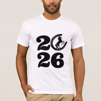 2026 Year of the Horse T-Shirt - Chinese New Year Tシャツ