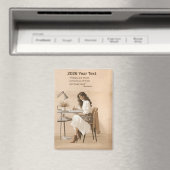 2026 Year Text Lettering Writing マグネット (インサイチュ (食洗機))