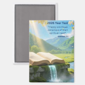 2026 Year Text Paradise マグネット (正面/裏面)