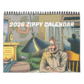 2026 ZIPPY CALENDAR カレンダー (カバー)