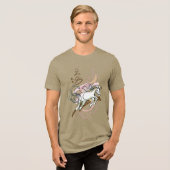 2026 Zodiac Horse トライブレンドＴシャツ (正面全面)
