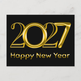 2027年あけましておめでとうございます ポストカード