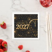 2027年おめでとう スタンダードカクテルナプキン (インサイチュ)