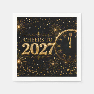 2027年おめでとう スタンダードカクテルナプキン