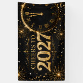 2027年おめでとう 横断幕 (縦)