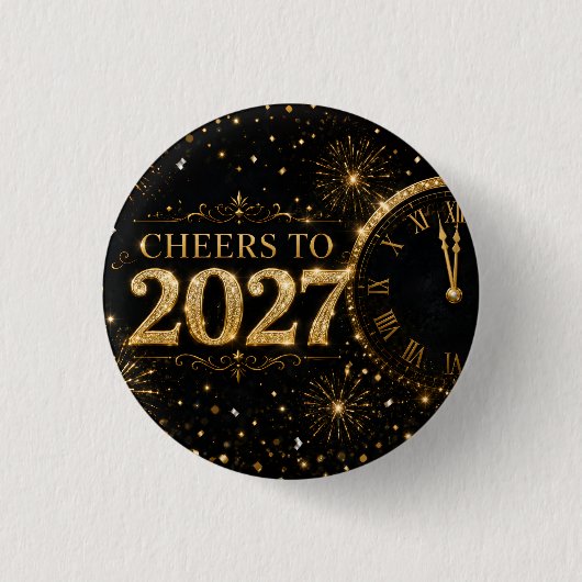 2027年おめでとう 缶バッジ (正面)