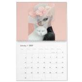 2027年ねこ愛好家カレンダー カレンダー (1月 2027)