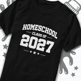 2027年の卒業生をホームスクールクラスに Tシャツ