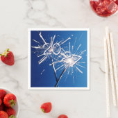 2027年の新年初日の出の花火 スタンダードカクテルナプキン (インサイチュ)