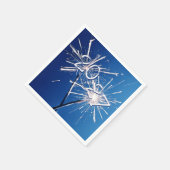 2027年の新年初日の出の花火 スタンダードカクテルナプキン (角)