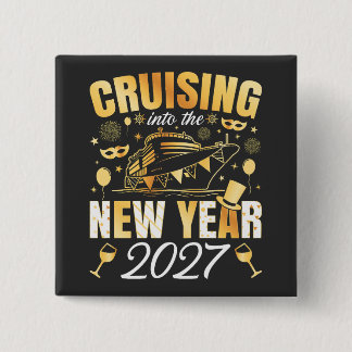 2027年を迎えるスクエア 缶バッジ