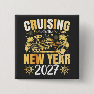 2027年を迎えるスクエア 缶バッジ