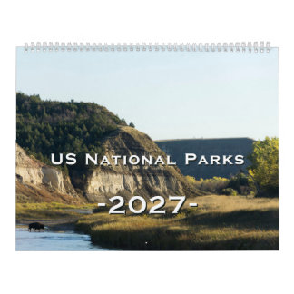 2027年アメリカ国立公園カレンダー カレンダー