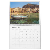 2027年イタリア風景写真 カレンダー (2月 2027)
