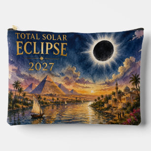 2027年エジプト皆既日食 アクセサリーポーチ