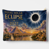 2027年エジプト皆既日食 アクセサリーポーチ (裏面)