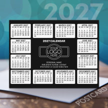 2027年カレンダー ロゴ 連絡先情報