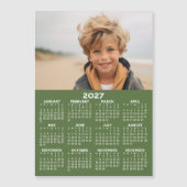 2027年カレンダー 写真入り マグネットカード(1年) (正面)