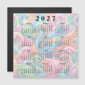 2027年カレンダー 白鳥 (正面/裏面)