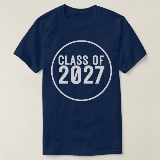 2027年クラス1 Tシャツ (デザイン正面)