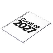 2027年クラス ノートブック (左側)